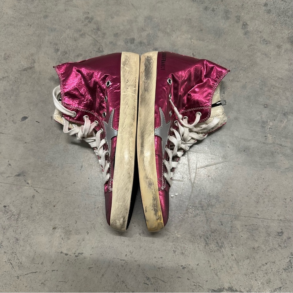 Golden Goose Francy Sneakers Pink Foil 38 - Picture 5 of 12